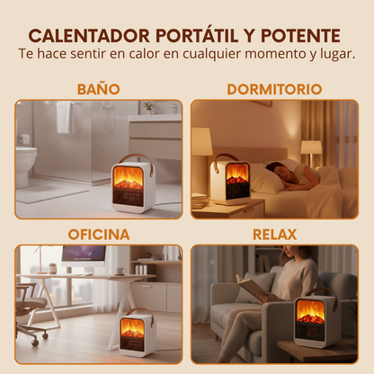 Calefactor Efecto Chimenea