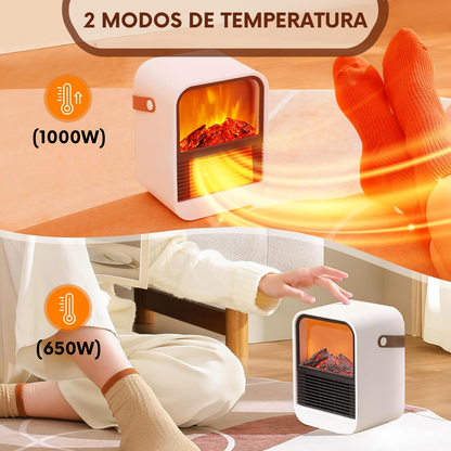 Calefactor Efecto Chimenea